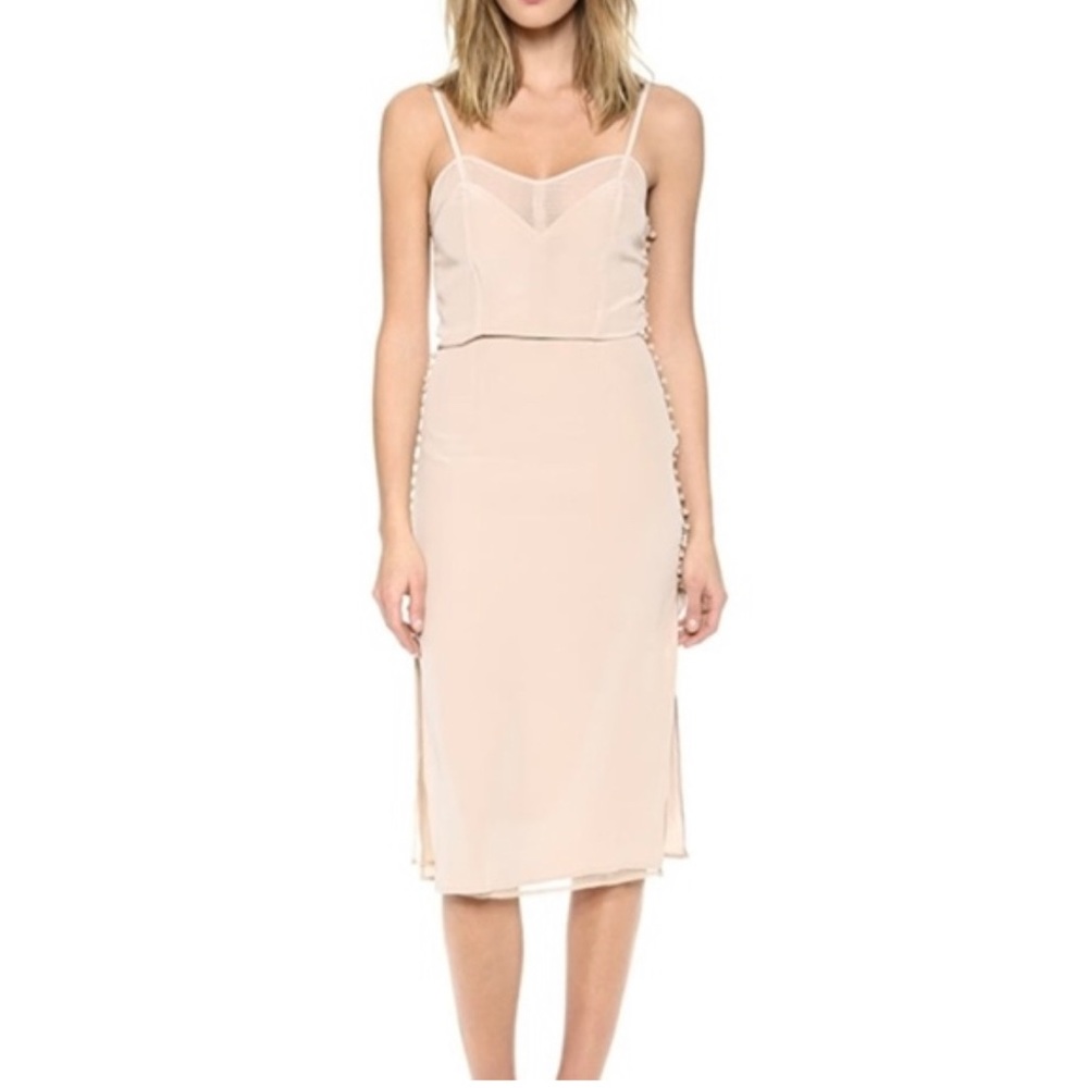 NWT Carmella X Revolve Silk Dress - Picture 3 of 9